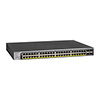 Show product details for GS752TPP-300NAS NETGEAR 48 PoE Ports + 4  SFP Ports 760W Gigabit PoE+ Smart Switch w/ optional Remote/Cloud Management