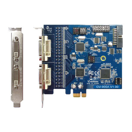 GV-900-16-X Geovision 16 Channel 240FPS PCI-Express B DVR Card DVI-Type - 55-G900A-160