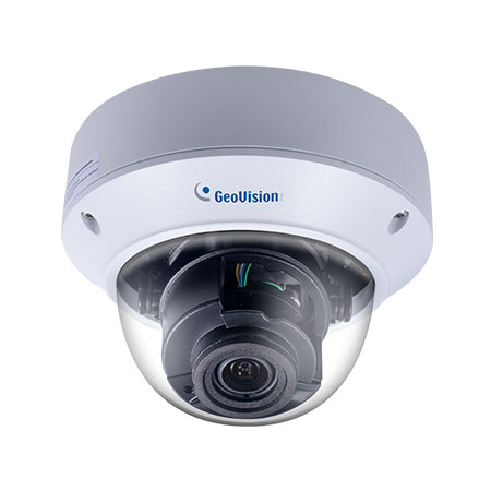 [DISCONTINUED] GV-AVD4710 Geovision 2.8~12mm Motorized 20FPS @ 4MP Outdoor IR Day/Night WDR Vandal Dome IP Security Camera 12VDC/POE