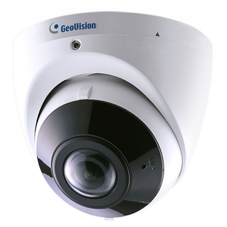 GV-EBDP8800 Geovision 1.68mm 30FPS @ 8MP Outdoor IR Day/Night WDR Eyeball IP Dome Security Camera 12VDC/PoE