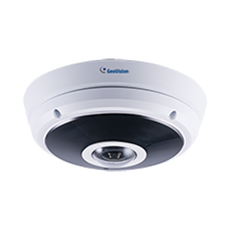 [DISCONTINUED] GV-EFER3700 Geovision 1.24mm 30FPS @ 2048 x1536 Outdoor IR Day/Night WDR Fisheye IP Security Camera 12VDC/PoE