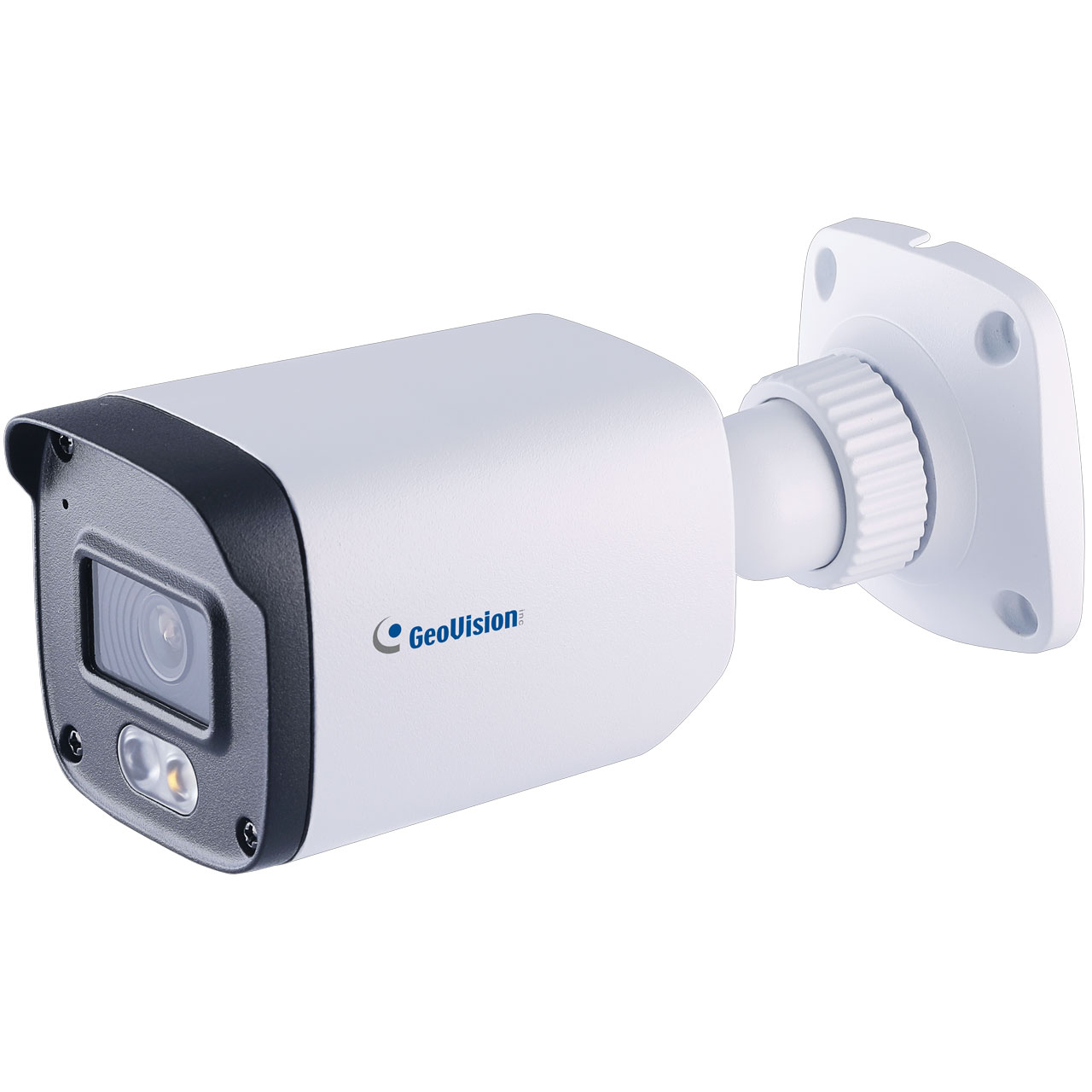 GV-GBLF4802-3F Geovision 3.6mm 30FPS @ 4MP Outdoor Warm LED IR Day/Night WDR Bullet IP Security Camera 12VDC/PoE