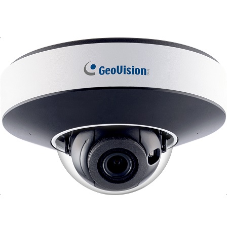 GV-GDR4900+1TB Geovision 2.8mm 30FPS @ 4MP Outdoor IR Day/Night WDR Mini Fixed Rugged IP Dome Security Camera 12VDC/PoE + 1TB Micro SD