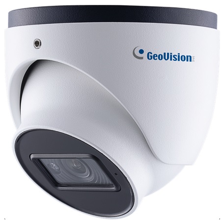 GV-GEB4900+1TB Geovision 2.8mm 30FPS @ 4MP Outdoor IR Day/Night WDR Dome Eyeball IP Security Camera 12VDC/PoE + 1TB Micro SD