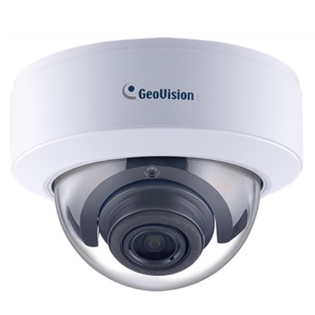 GV-GVD4910+256G Geovision 2.8-12mm Motorized 30FPS @ 4MP Outdoor IR Day/Night WDR Vandal Proof Dome IP Security Camera 12VDC/PoE, 256G Micro SD