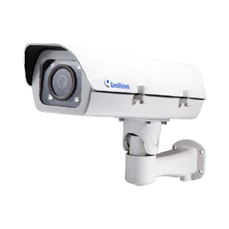 [DISCONTINUED] GV-LPC2210 Geovision Motorized Varifocal 30FPS @ 1920 x 1080 Outdoor IR LPR IP Security Camera 24VAC/48VDC/PoE++
