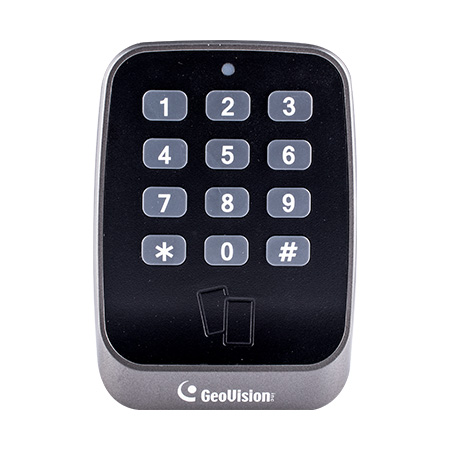 84-RKV1355-0010 Geovision GV-RKV1355 13.56MHz Vandal-Resistant MIFARE Keypad Reader