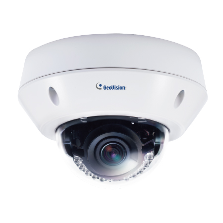 [DISCONTINUED] GV-VD8700 Geovision 3.3~12mm Varifocal 30FPS @ 8MP Outdoor IR WDR Vandal Proof IP Dome Security Camera 12VDC/POE