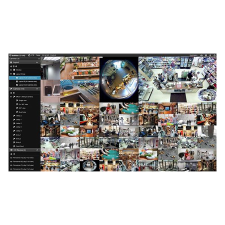 GV-VMSPRO012 Geovision GV-VMS Pro for 64 Channel Platform w/ 3rd Party IP Cameras 12 Channels