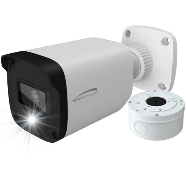 H2LB1 Speco Technologies 2.8mm 30FPS @ 2MP Outdoor White Light DWDR Bullet HD-TVI/HD-CVI/AHD/Analog Security Camera 12VDC