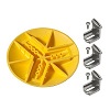 Show product details for HC1742 Arlington Industries Non-Metallic Hole Cover Kit