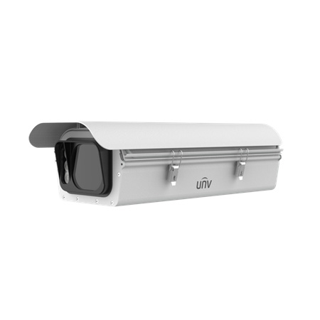 HC191-GJN-2C08S Uniview 50FPS @ 9MP Outdoor IR Day/Night WDR LPR Bullet IP Security Camera 12VDC/PoE - No Lens