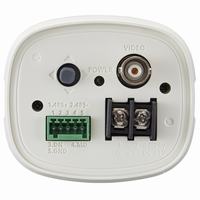HCB-6000 Hanwha Vision 30FPS @ 2MP Indoor Day/Night WDR Box HD-TVI/HD-CVI/AHD/Analog Security Camera 12VDC - No Lens