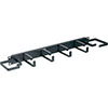Show product details for HCM-1DV Middle Atlantic 1 Space (1 3/4 Inch) D-ring Horizontal Cable Manager, with End Rings