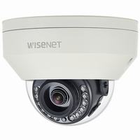 HCV-7010RA Hanwha Vision 2.8mm 30FPS @ 4MP Outdoor IR Day/Night WDR Dome AHD/Analog Security Camera 12VDC