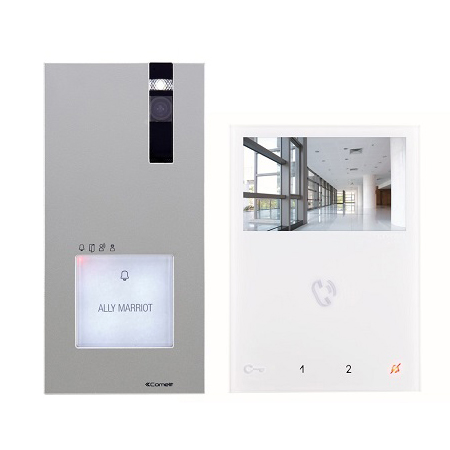 HFX-7000M/PC Comelit Single-family Kit W/ Quadra And Mini Hands-free SB