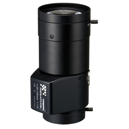HG5Z2518FC-MP Computar C-Mount 25-135mm F/1.8 3 Mega-Pixel Varifocal HD Series DC Auto Iris Lens