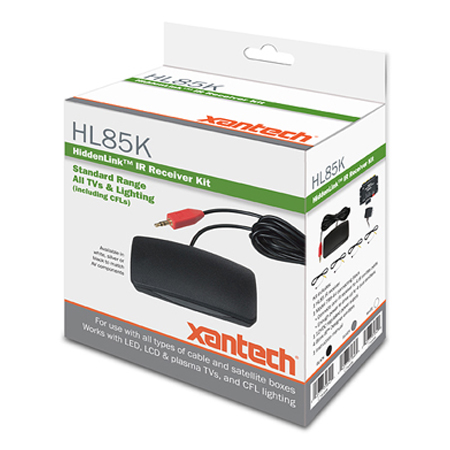 HL85BK Xantech Universal Hidden Link Standard Range Kit Black