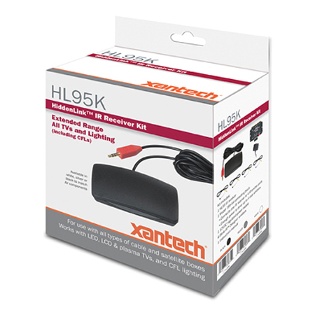 HL95BK Xantech Universal Hidden Link Extended Range Kit Black