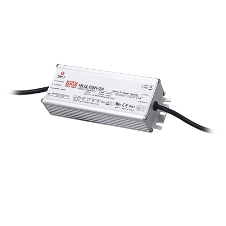 HLG-60H-24 Vivotek 60W Single Output Switching Power Supply 24VDC