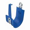 Show product details for HPH32-25BL Platinum Tools 2" Standard HPH J-Hook Size 32 - Blue - 25 Pack
