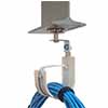 Show product details for HPH16MV-10 Platinum Tools 1" 90 Degree Angle HPH J-Hook Size 16 - White with Magnet - 10 Pack