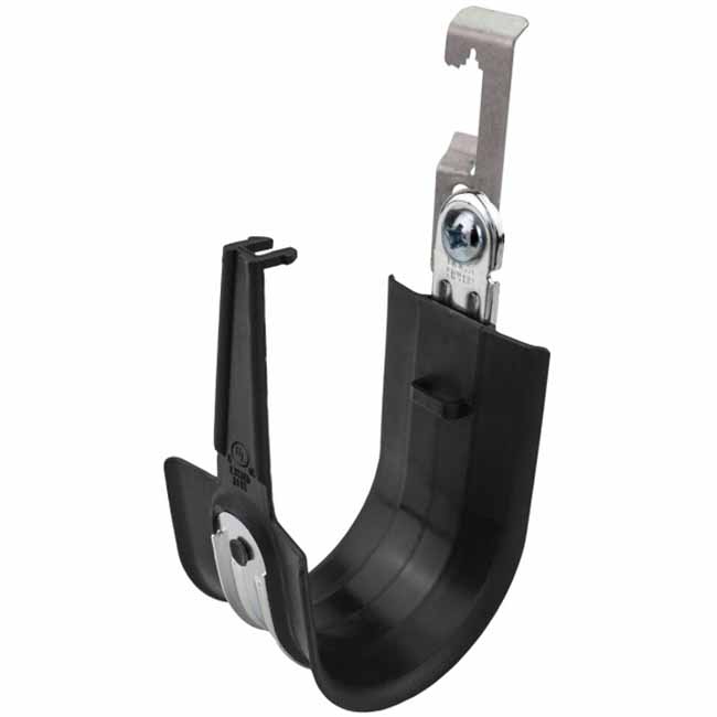 HPH16W-25BK Platinum Tools 1" Batwing HPH J-Hook Size 16 - Black - 25 Pack