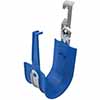 Show product details for HPH48W-25BL Platinum Tools 3" Batwing HPH J-Hook Size 48 - Blue - 25 Pack