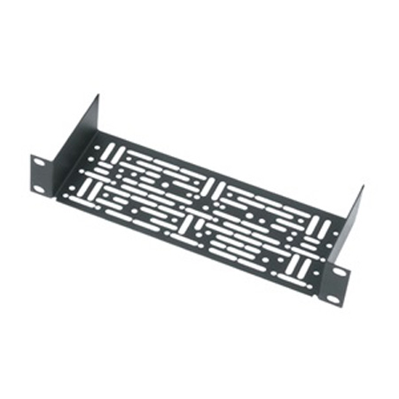 HR-UMS1-3.5 Middle Atlantic 1/2 Rack 1 Space Universal Multi Shelf 3.5" Deep Black