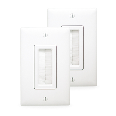 HT2004-WH-V1-02 Legrand On-Q Dual Cable Access Kit – 2 Pack