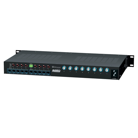 HUBWAY82CDS Altronix 8 Channel Passive UTP Transceiver Hub 115VAC w/ 8 Combiners for 24VAC Cameras - CAT-5 & BNC on Rear