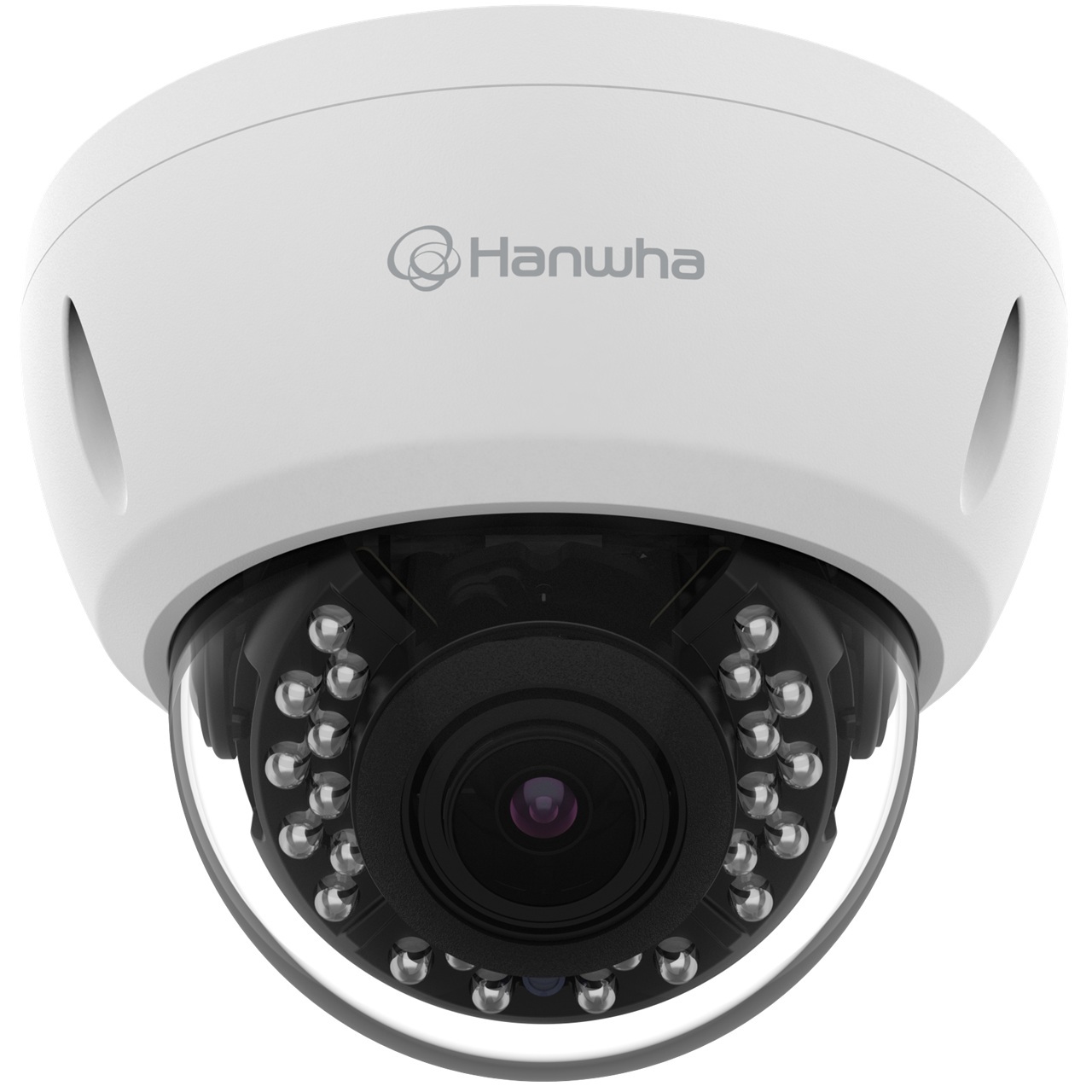 ACV-8081R Hanwha Vision 3.5mm-10.5mm 30FPS @ 5MP Outdoor IR Day/Night WDR Vandal Dome HD-TVI/HD-CVI/AHD/Analog Security Camera 12VDC