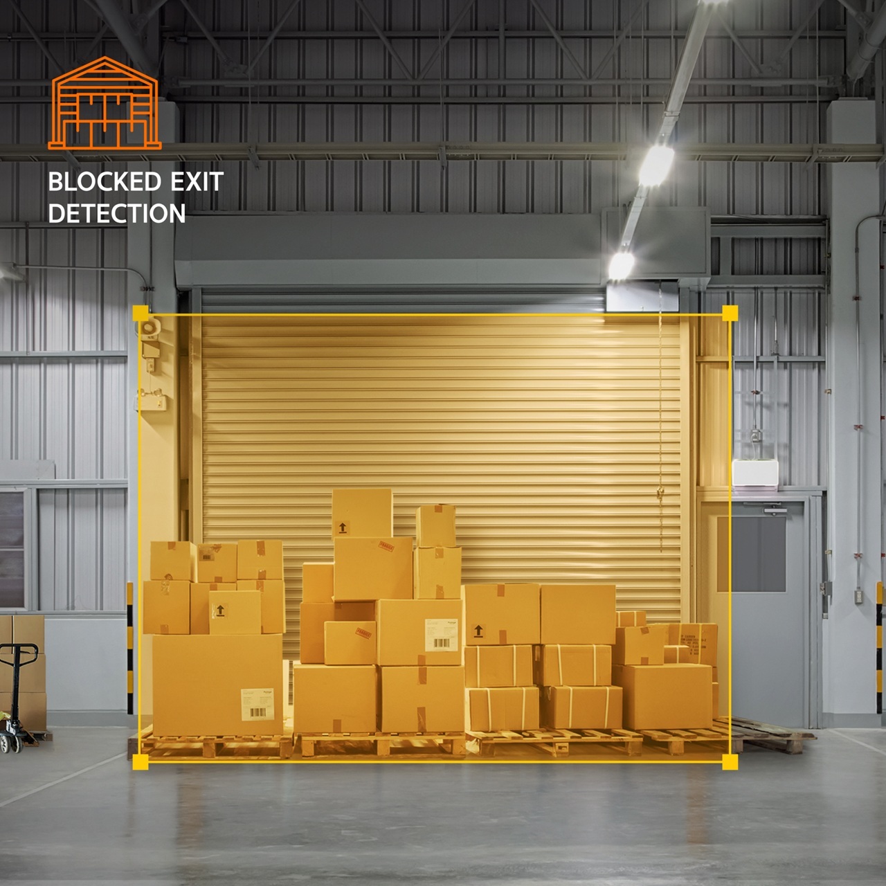 AIA-C01BLK Hanwha Vision Blocked Exit Detection AI Pack