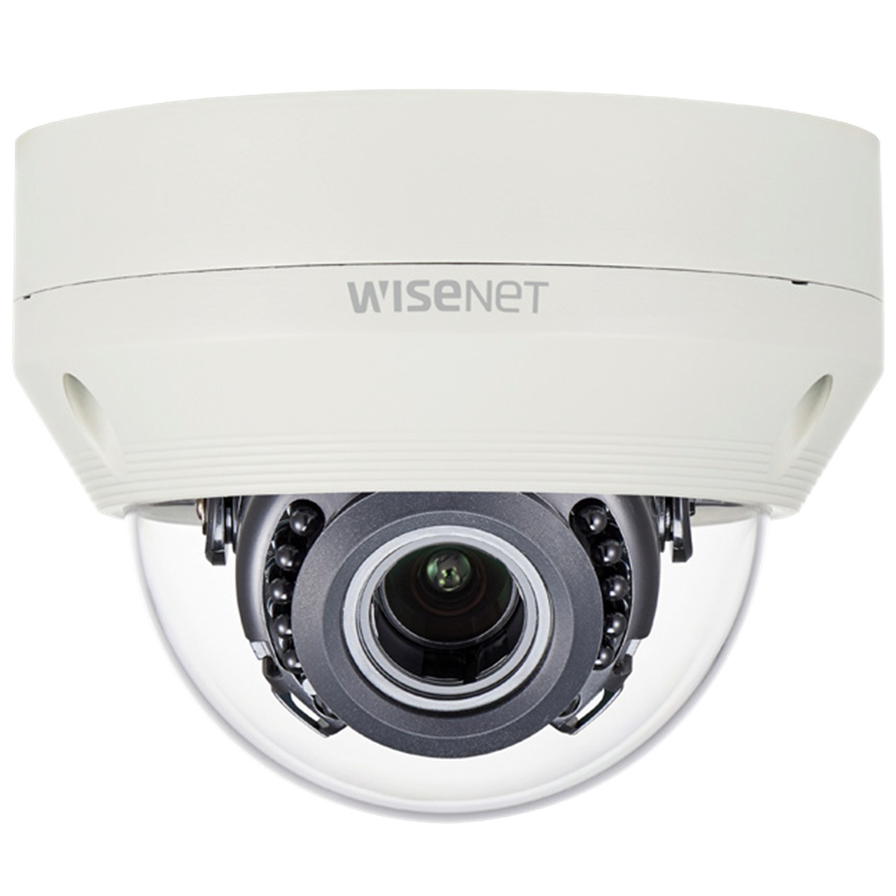 HCV-6070R Hanwha Vision 3.2-10mm Varifocal 30FPS @ 2MP Outdoor IR Day/Night WDR Dome HD-TVI/HD-CVI/AHD/Analog Security Camera 12VDC/24VAC