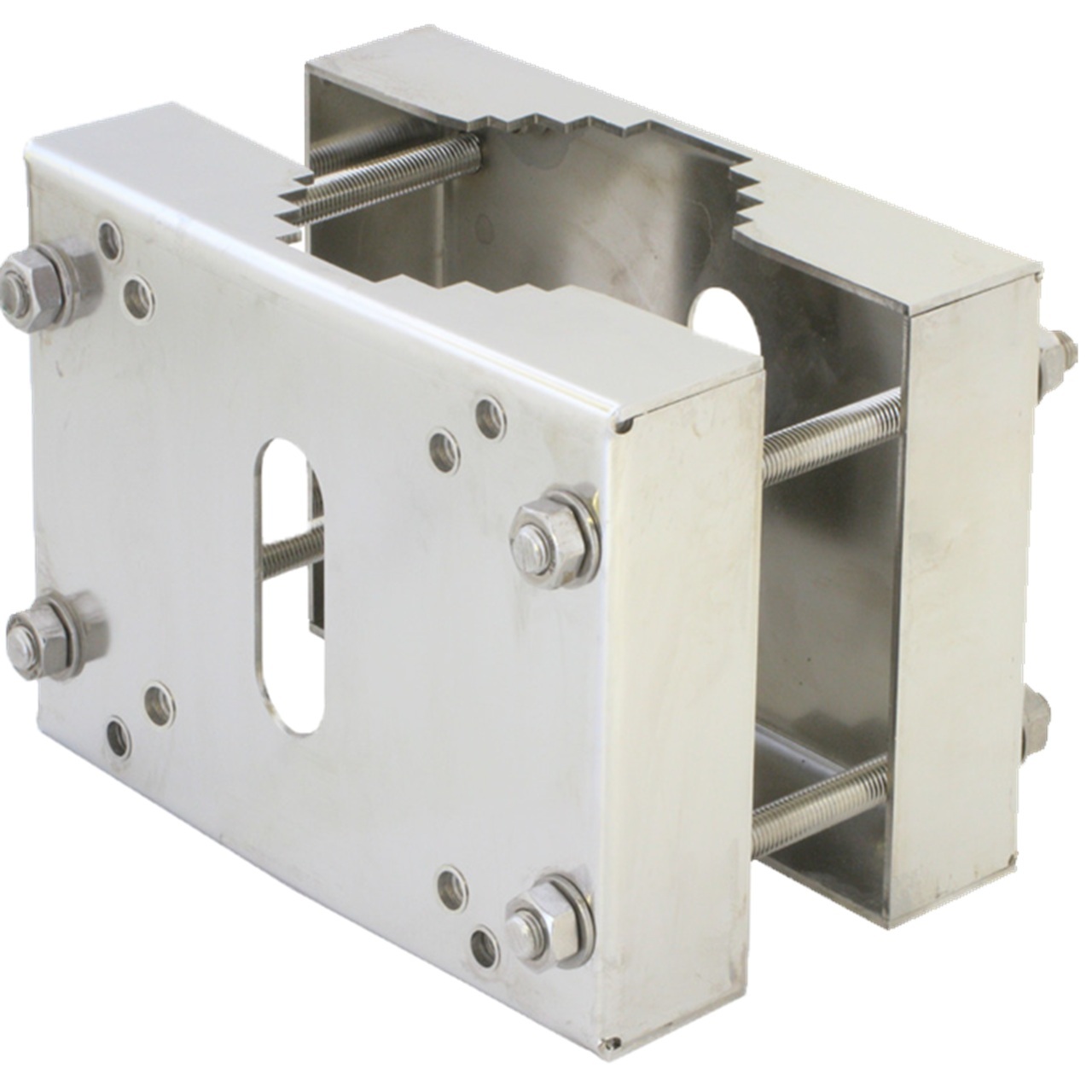 HT-E-BFP00CL Hanwha Vision Explosion-proof Stainless Steel Pole Mount Adaptor