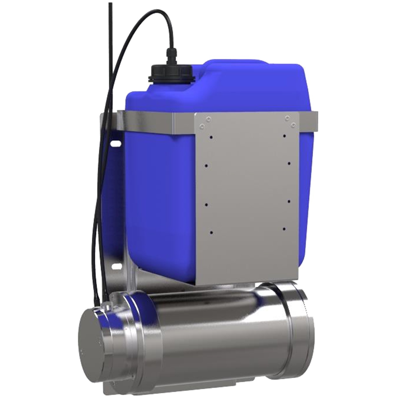 HT-E-XWP10UL Hanwha Vision Stainless Steel Washer Tank for Cameras with Wiper Model