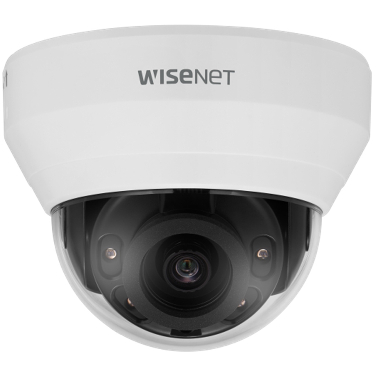 LND-6022R Hanwha Vision 4.0mm 30FPS @ 2MP Indoor IR Day/Night WDR Dome IP Security Camera PoE