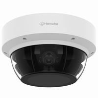 PNM-9002VQ Hanwha Vision P Series Multi-sensor Outdoor Day/Night WDR Dome IP Security Camera PoE - No Lens