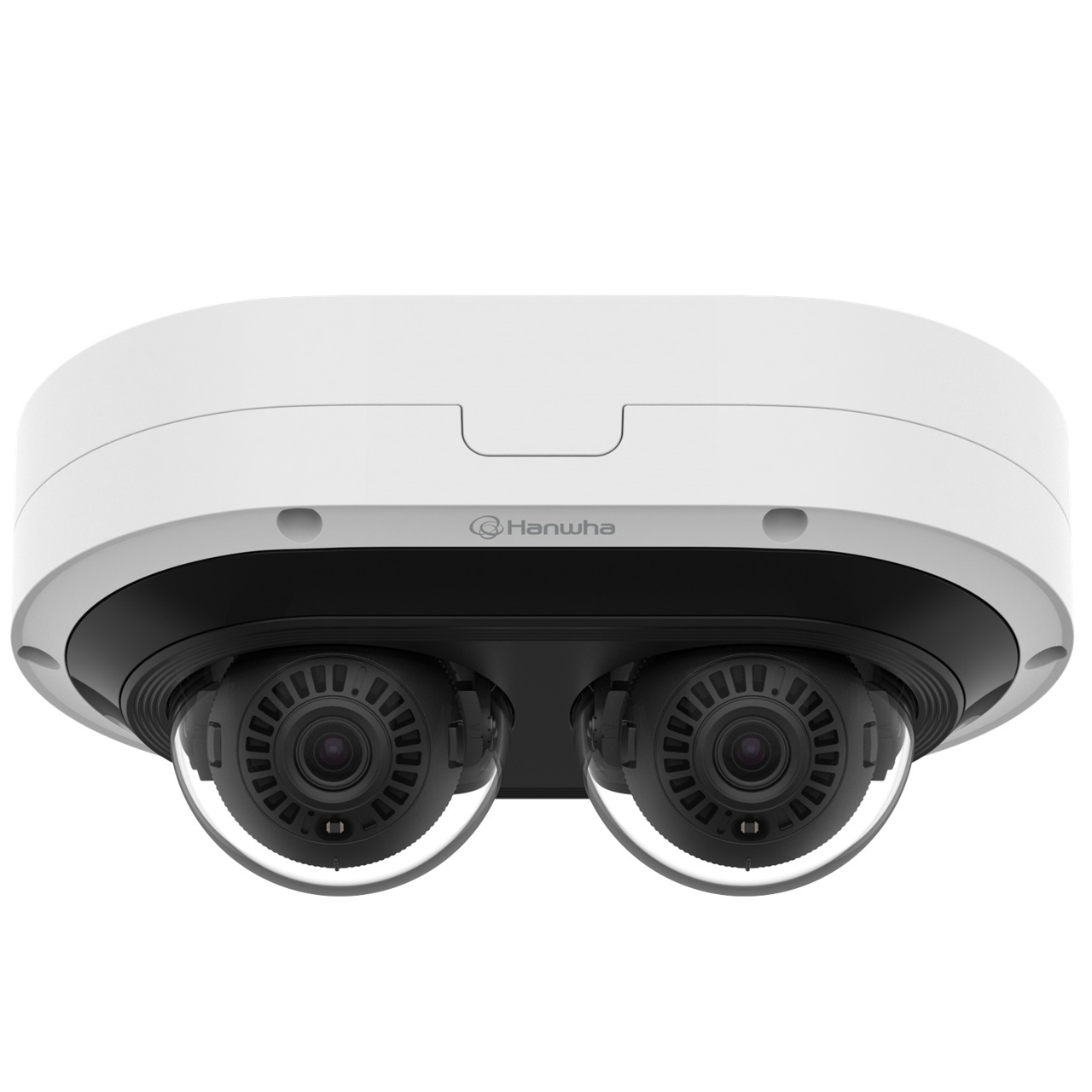 PNM-C12083RVD Hanwha Vision 3.4~6.8mm Motorized 15FPS @ 12MP Outdoor IR Day/Night WDR Dome IP Security Camera PoE