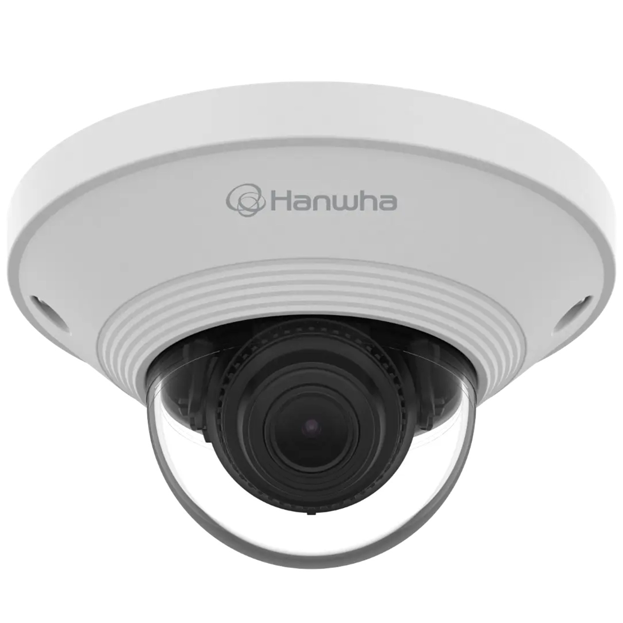 QND-8011 Hanwha Vision Q Series 2.8mm 30FPS @ 5MP Indoor IR Day/Night WDR Dome IP Security Camera PoE