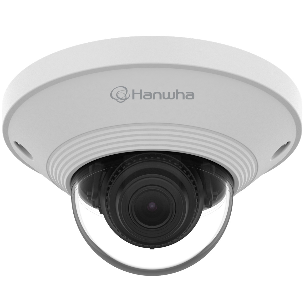 QND-8021 Hanwha Vision Q Series 4mm 30FPS @ 5MP Indoor IR Day/Night WDR Dome IP Security Camera PoE