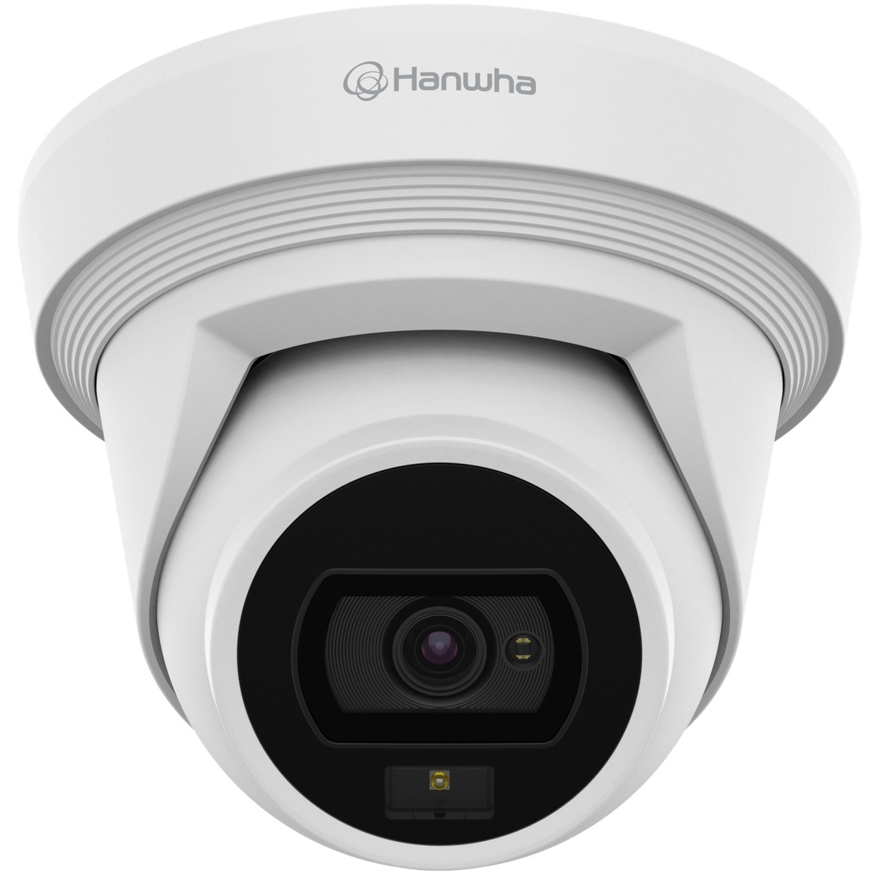 QNE-C8013RL Hanwha Vision Q Series 3mm 30FPS @ 5MP Outdoor IR Day/Night WDR Dual Flat-Eye Dome IP Security Camera PoE