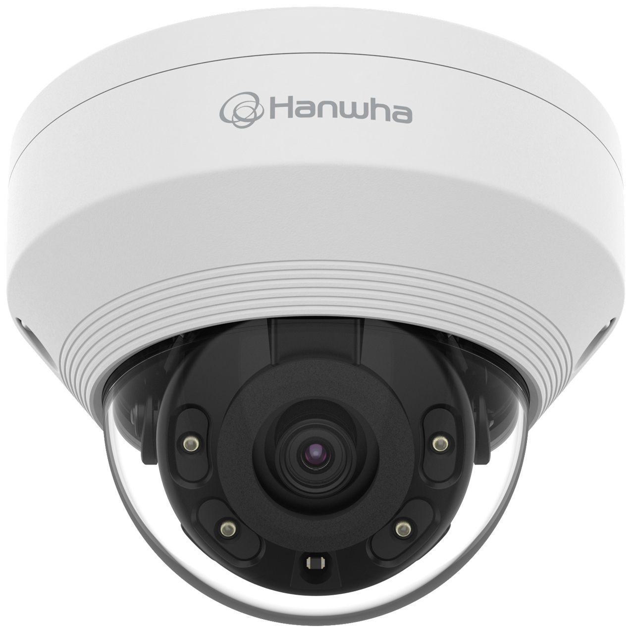 QNV-6012R Hanwha Vision Q Series 2.8mm 30FPS @ 2MP Outdoor IR Day/Night WDR Dome IP Security Camera 12VDC/PoE