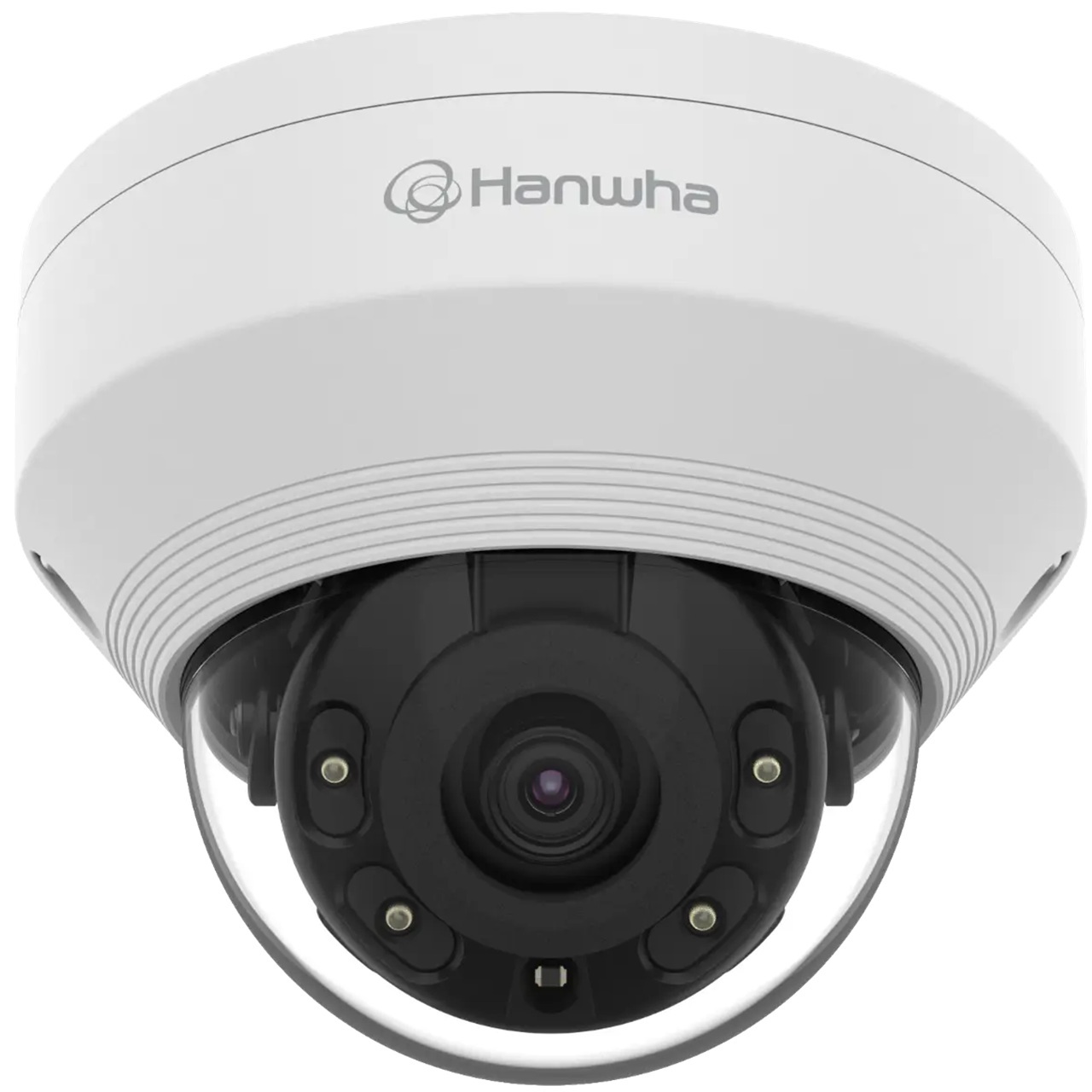 QNV-7012R Hanwha Vision Q Series 2.8mm 30FPS @ 4MP Outdoor IR Day/Night WDR Dome IP Security Camera 12VDC/PoE