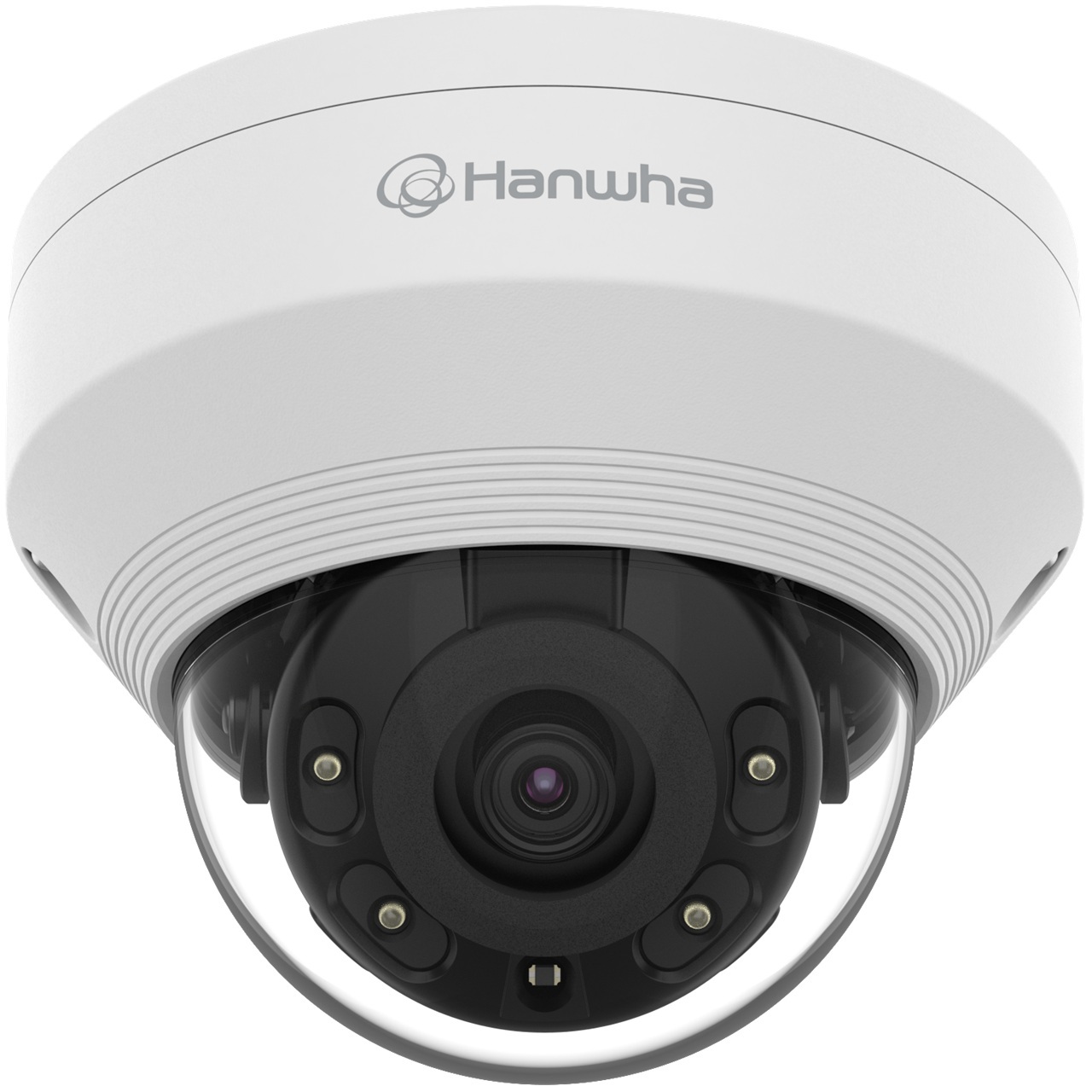 QNV-8010R Hanwha Vision Q Series 2.8mm 30FPS @ 5MP Outdoor IR Day/Night WDR Dome IP Security Camera 12VDC/POE