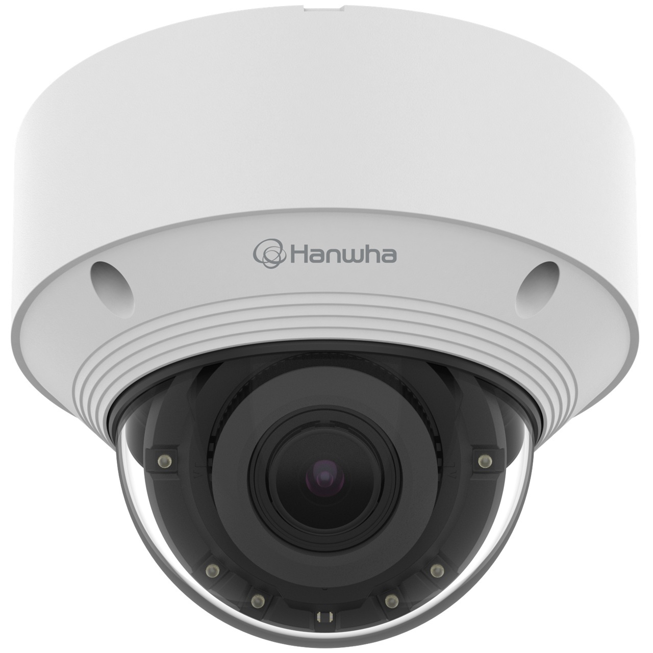 QNV-C6083R Hanwha Vision Q Series 3.2 - 10.2mm Motorized 30FPS @ 2MP Indoor/Outdoor IR Day/Night WDR Vandal Dome IP Security Camera 12 VDC/PoE