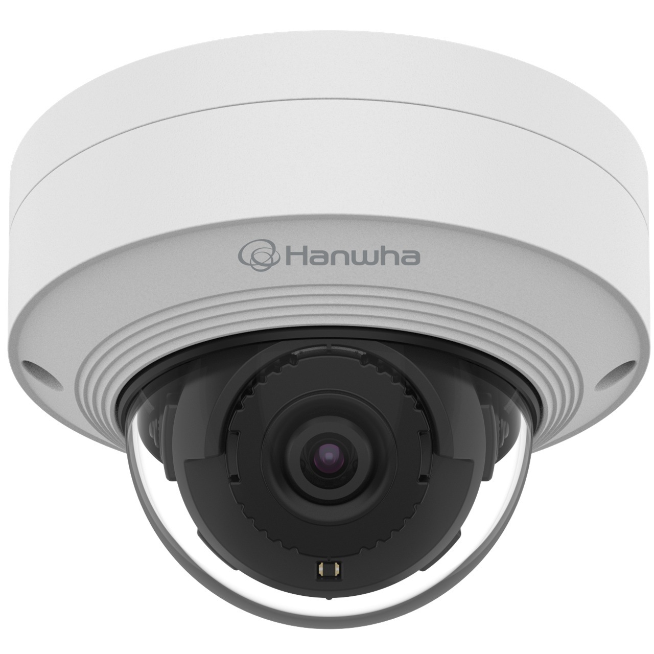 QNV-C8012 Hanwha Vision Q Series 2.4mm 30FPS @ 5MP Outdoor IR Day/Night WDR Vandal Dome IP Security Camera 12VDC/PoE