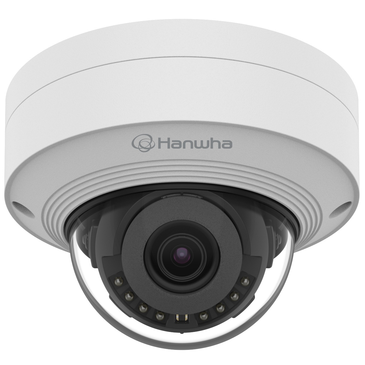 QNV-C9011R Hanwha Vision Q Series 3mm 30FPS @ 4K Outdoor IR Day/Night WDR Vandal Dome IP Security Camera PoE