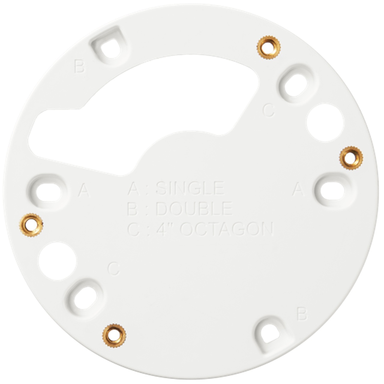 SBD-110GP Hanwha Vision Gangbox Plate