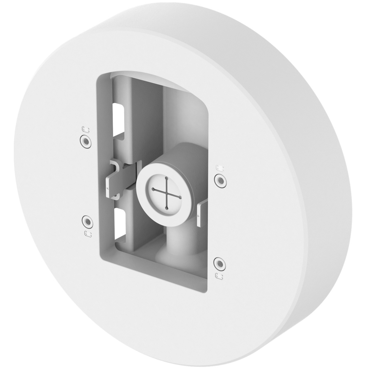 SBD-180PMW Hanwha Vision Pole Mount Base - White